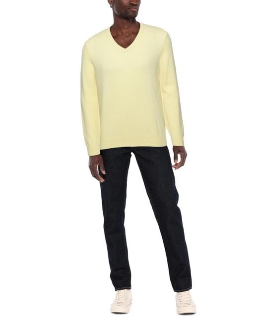 Pullover di Malo in Yellow da Uomo