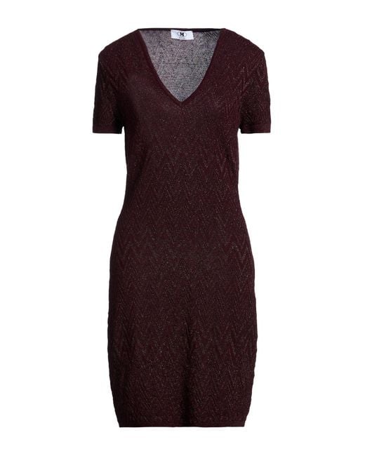 Missoni Purple Mini Dresses