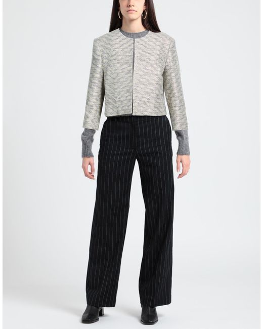 PLISSÈ COLLECTION Gray Jacket Polyester