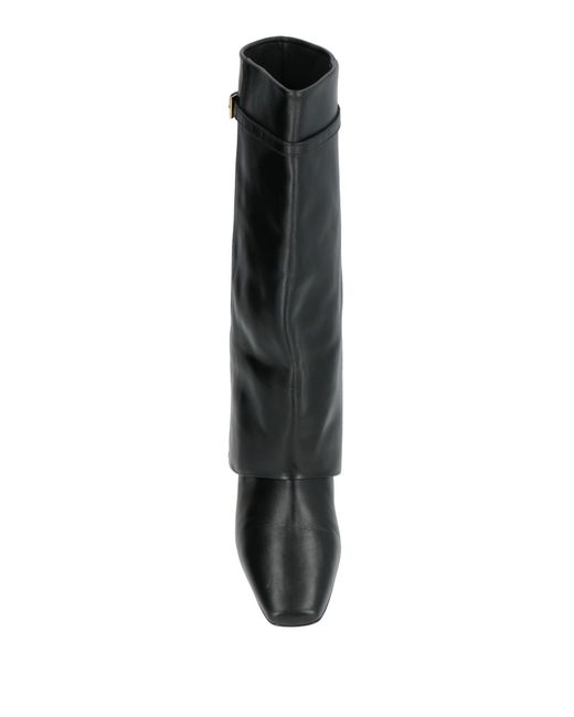 Alohas Black Boot Leather