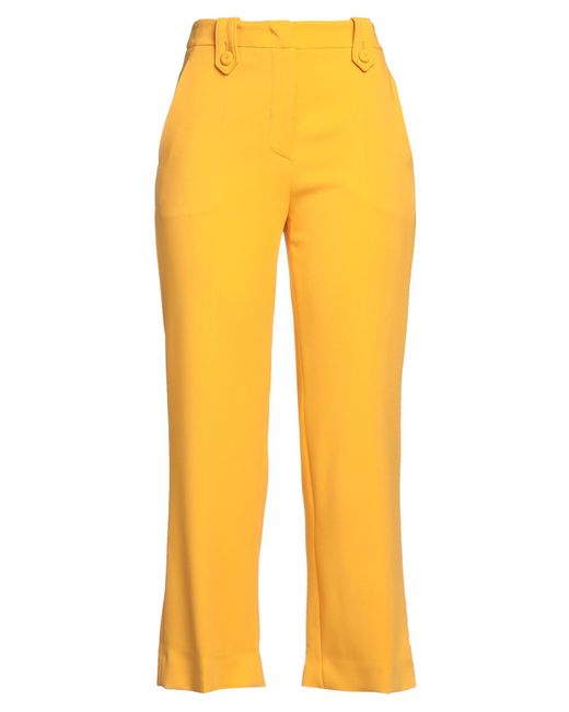 Pantalone di Moschino in Yellow