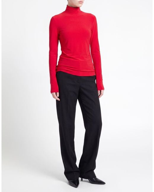 Norma Kamali Red Top