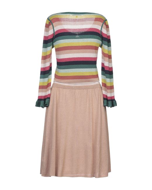 Patrizia Pepe Multicolor Midi Dress