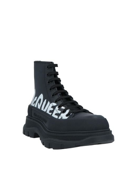 McQueen Black Trainers for men