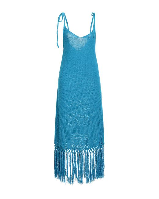 Alanui Blue Maxi Dress