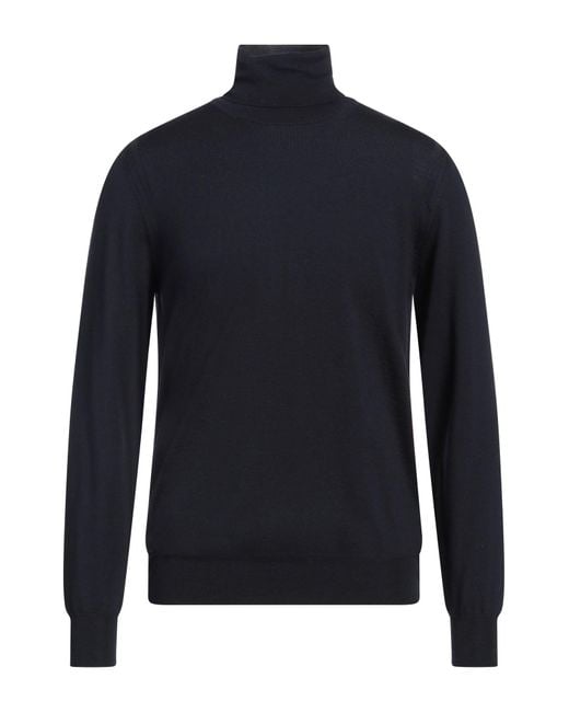 Paolo Pecora Rollkragenpullover in Blue für Herren