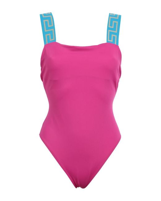 Versace Pink Neon Swimsuit
