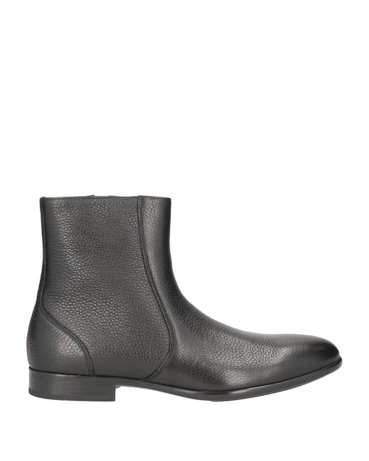Doucal's Gray Ankle Boots for men