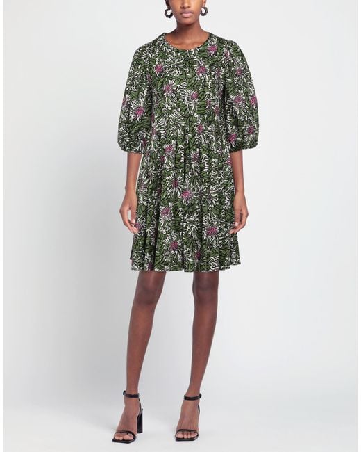 Max Mara Green Mini Dress