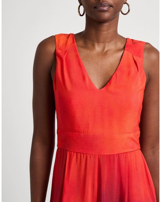 Caractere Red Jumpsuit