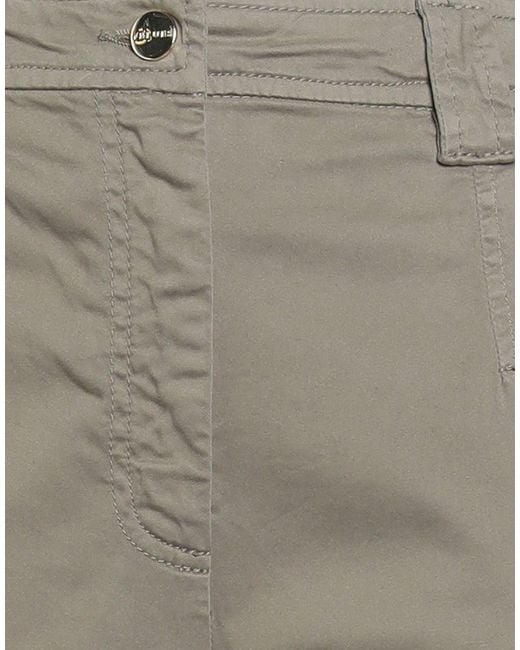 iBlues Gray Pants Cotton, Elastane