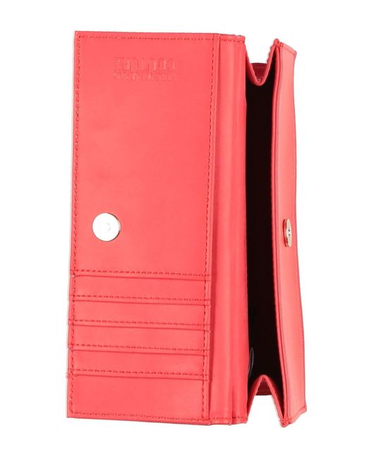 Billetera Versace Jeans Couture de color Red