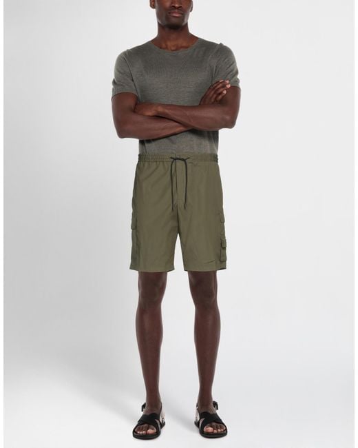 PT Torino Green Shorts & Bermuda Shorts for men
