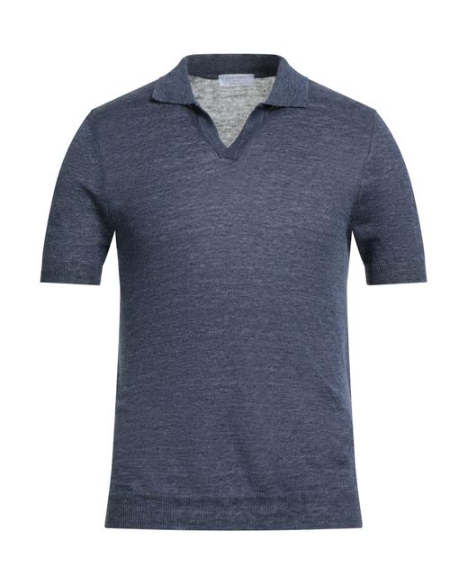 Gran Sasso Blue Sweater Linen for men