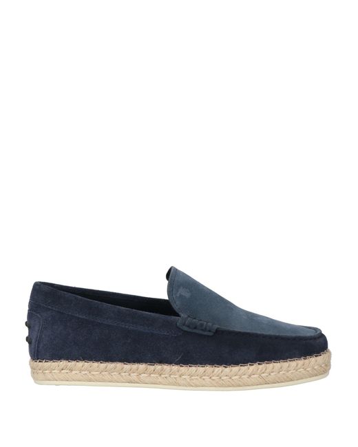 Tod's Blue Espadrilles for men