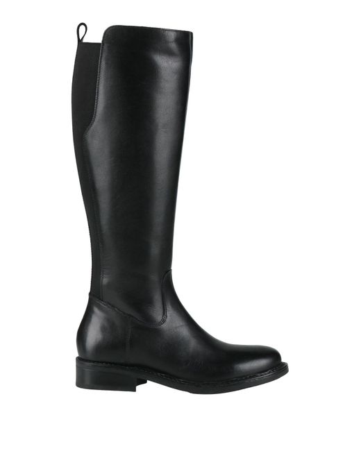 Melluso Walk Black Boot Leather