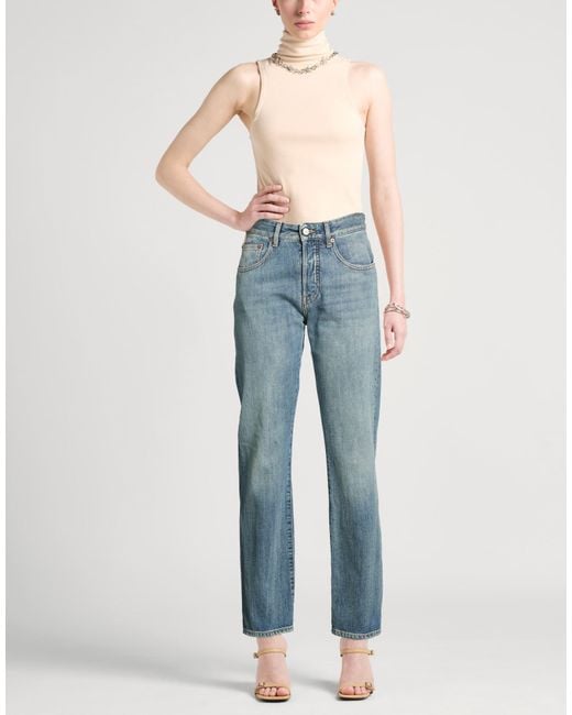 MM6 by Maison Margiela Blue Jeans Cotton