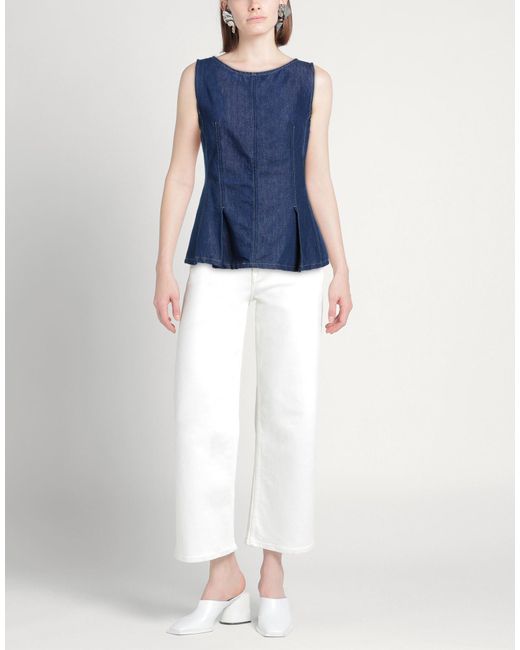 Please Blue Top Cotton, Lyocell