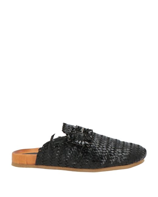Nila & Nila Black Mules & Clogs
