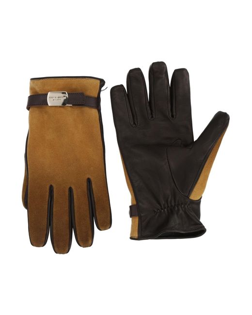 Giorgio Armani White Gloves for men