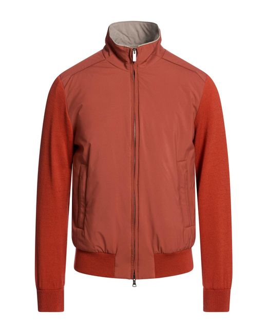 Paul & Shark Red Jacket Virgin Wool, Polyester for men