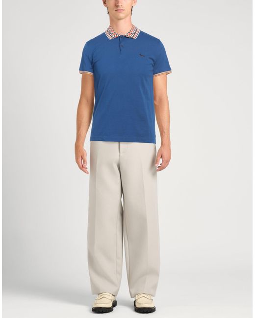 Polo Harmont & Blaine de hombre de color Blue