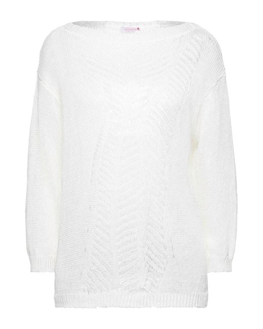 Rossopuro White Pullover
