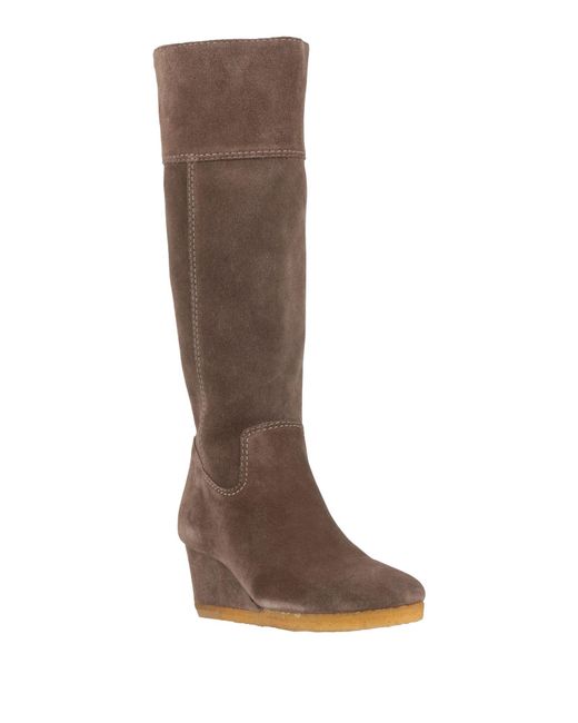 Clarks Brown Boot Leather