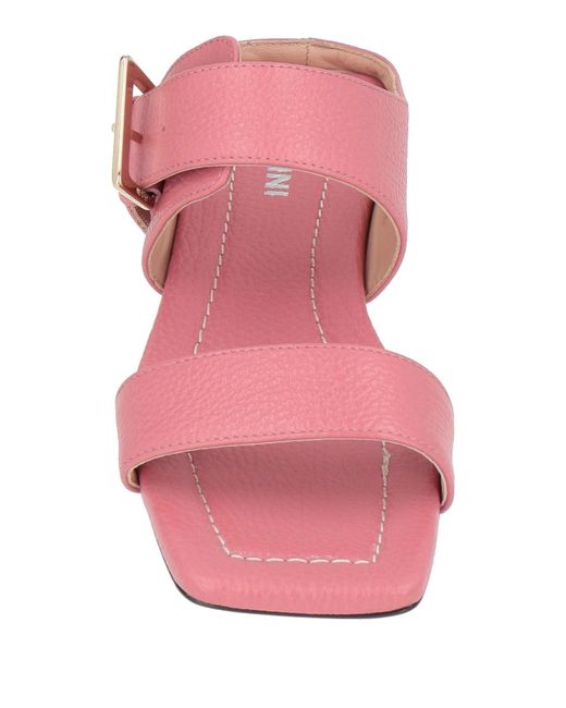 Pollini Pink Sandals