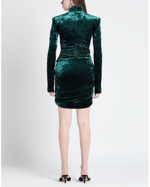 Alexandre Vauthier Green Mini Dress
