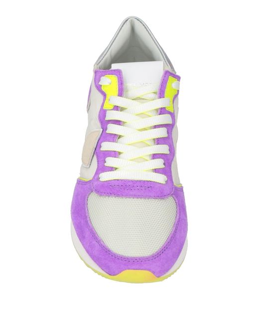 Philippe Model Purple Trainers