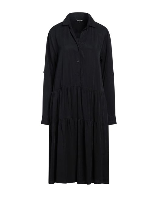 True Religion Black Midi Dress