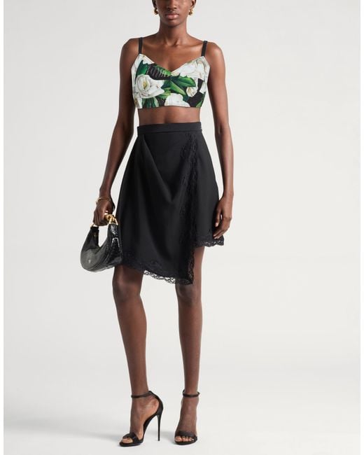 Dolce & Gabbana Green Top Polyamide, Elastane