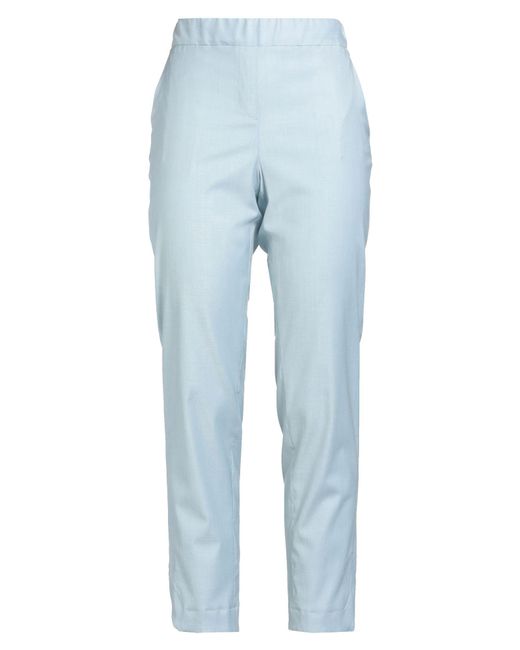 Lorena Antoniazzi Blue Light Pants Virgin Wool, Viscose, Elastane