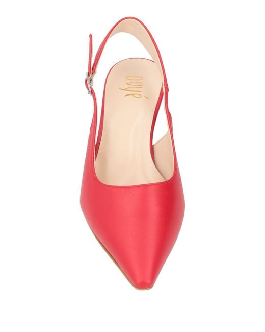 Ovyè Pink Pumps Leather