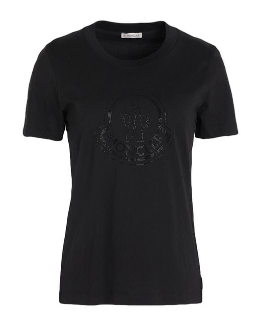 Moncler Black T-Shirts