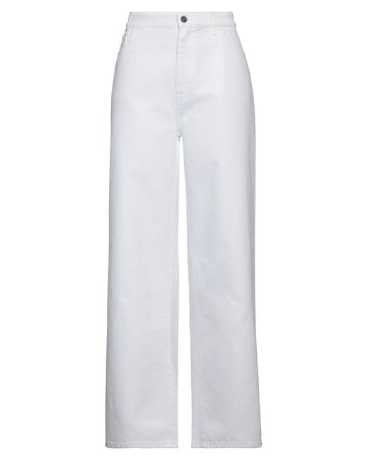 Pantaloni Jeans di Raf Simons in White