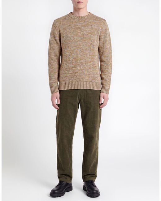 Irish Crone Gray Sweater Virgin Wool for men