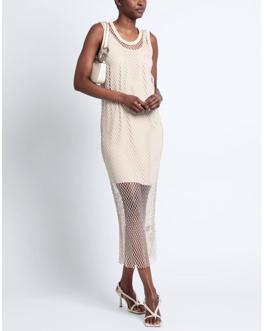 Calvin Klein White Maxi-Kleid