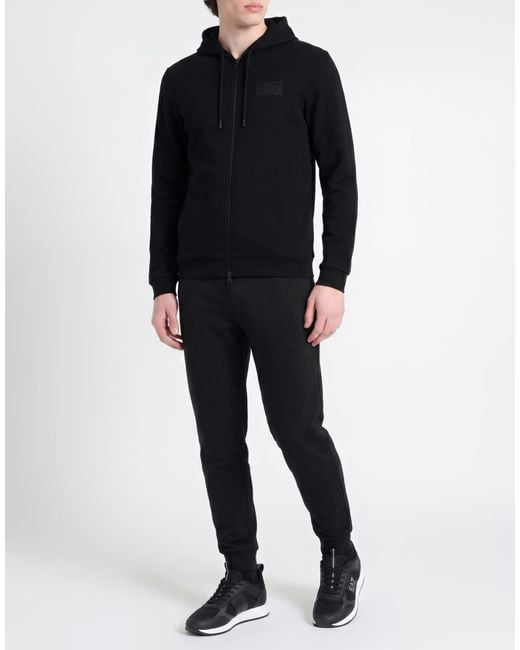 Sudadera EA7 de hombre de color Black