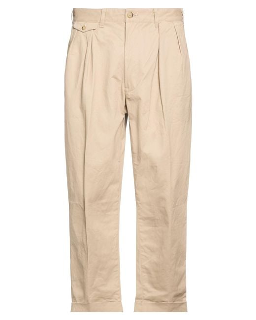 Beams Plus Natural Trouser for men