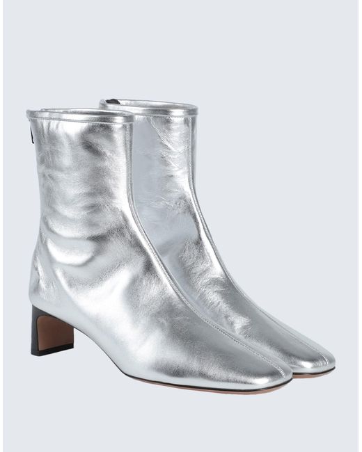 ARKET White Ankle Boots