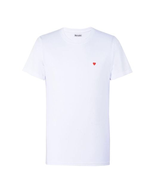Brosbi White T-shirt for men