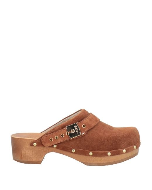 Scholl Brown Mules & Clogs