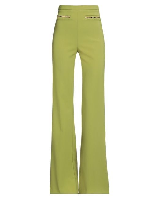 Elisabetta Franchi Green Pants