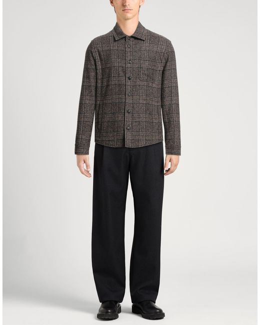 Camisa Fedeli de hombre de color Gray