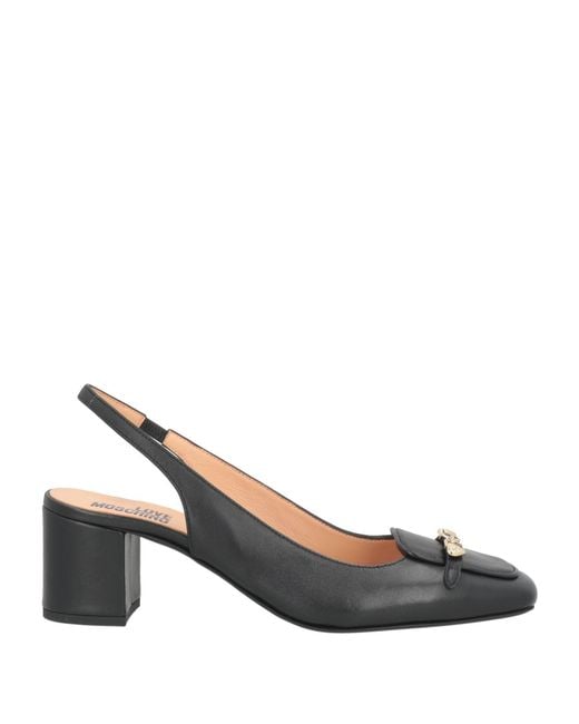 Love Moschino Metallic Pumps Leather