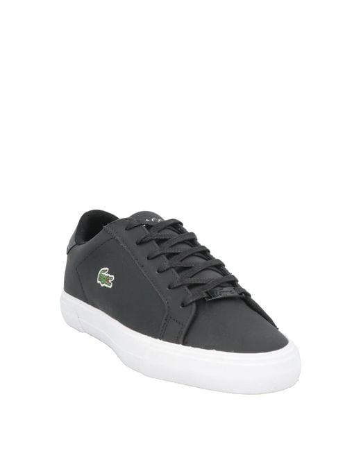 Lacoste Black Trainers
