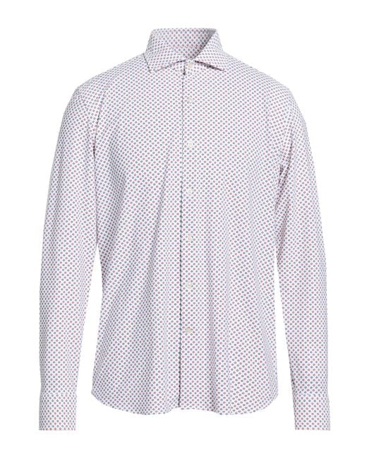 Ghirardelli White Next Shirt Polyamide, Elastane for men