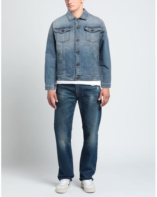 Messagerie Jeansjacke/-mantel in Blue für Herren
